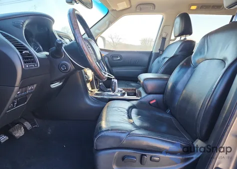 2017 Infiniti Qx80 Base from USA, damaged, VIN JN8AZ2NE2H9158510